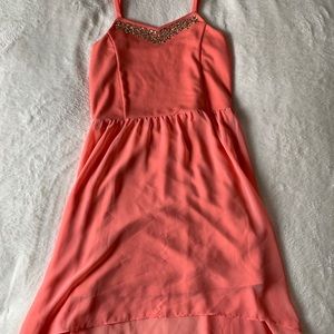 kids high low dress